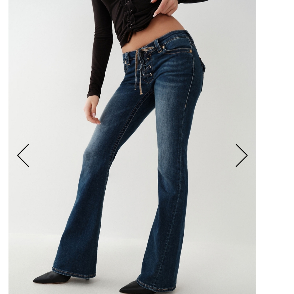 TRUE RELIGION JOEY FLARE WORN 1-LIKE NEW!